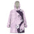 Polynesia Hibiscus Wearable Blanket Hoodie Thistle Curve Motif - Polynesian Pride