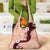Polynesia Hibiscus Grocery Bag Rose Bud Curve Motif - Polynesian Pride