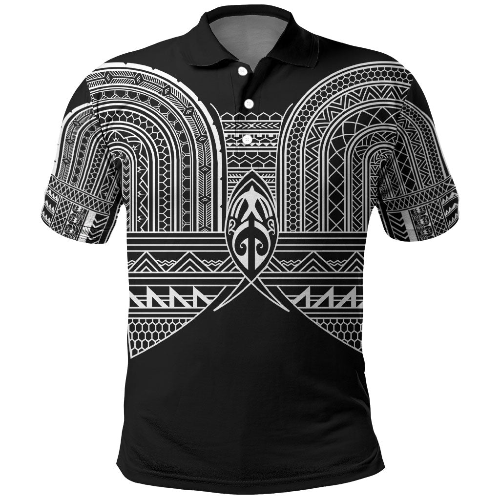 Philippines Igorot Tribal Inspired Polo Shirt Black Version
