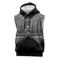 Philippines Igorot Tribal Inspired Sleeveless Hoodie Black Version