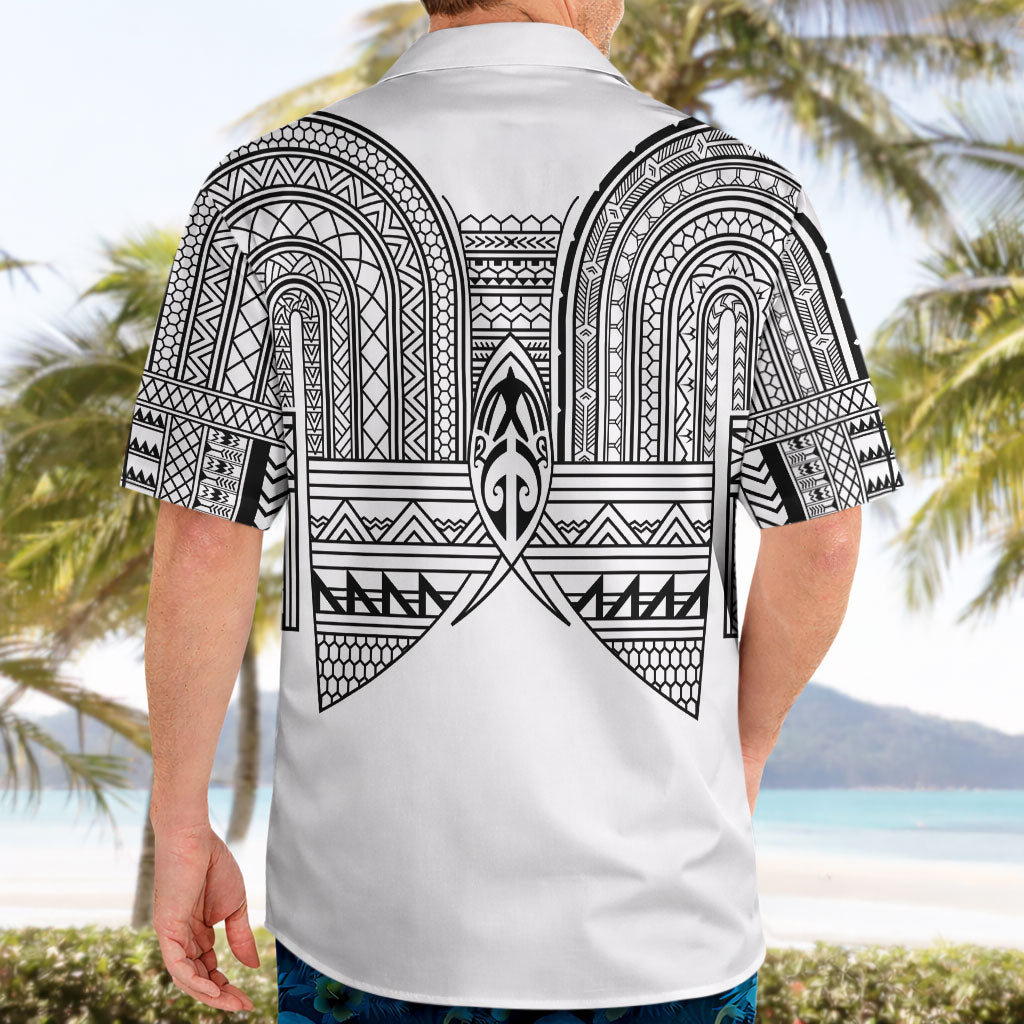 Philippines Igorot Tribal Inspired Hawaiian Shirt White Version