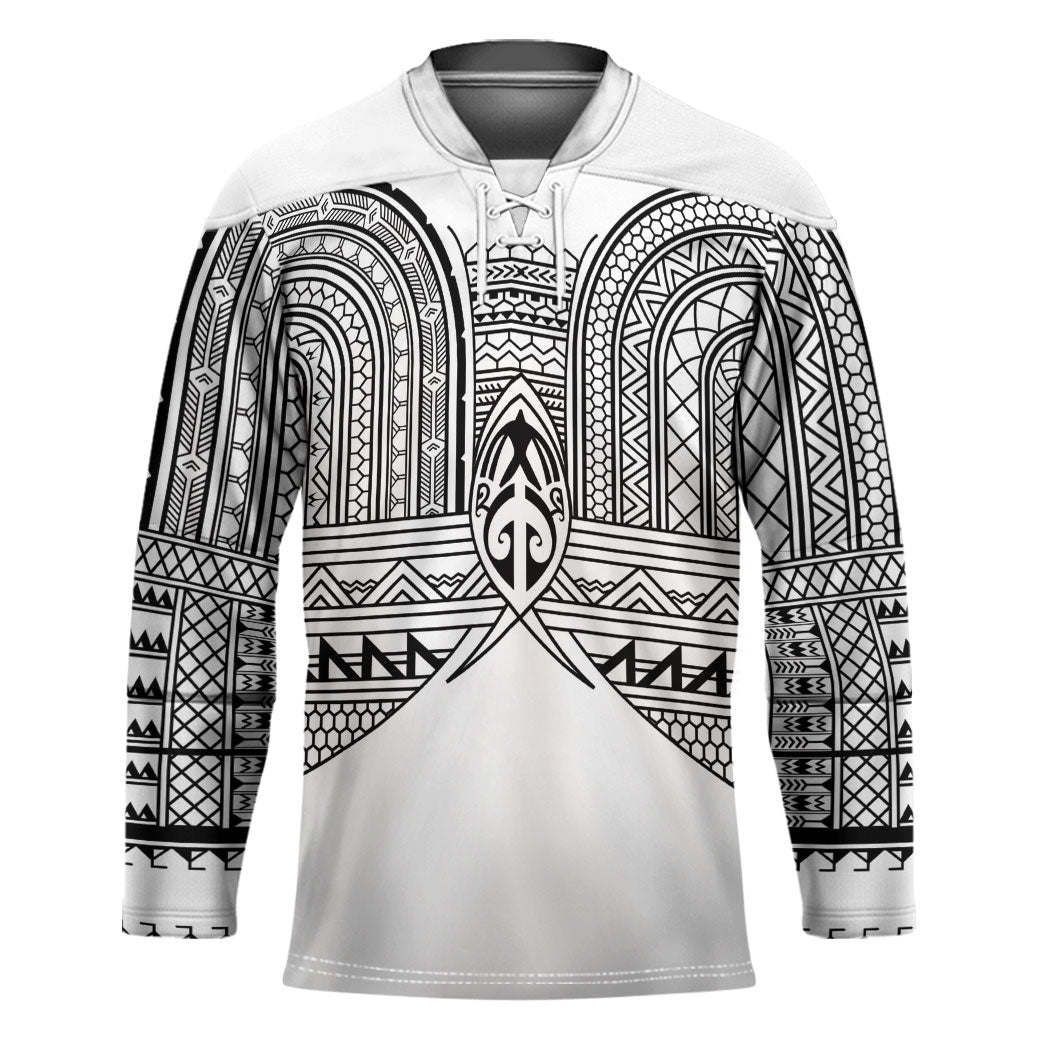 Philippines Igorot Tribal Inspired Hockey Jersey White Version