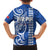 Samoa HRPP Party Family Matching Off The Shoulder Long Sleeve Dress and Hawaiian Shirt Polynesian Pattern - Polynesian Pride