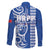 Samoa HRPP Party Family Matching Off The Shoulder Long Sleeve Dress and Hawaiian Shirt Polynesian Pattern - Polynesian Pride