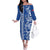 Samoa HRPP Party Family Matching Off The Shoulder Long Sleeve Dress and Hawaiian Shirt Polynesian Pattern - Polynesian Pride