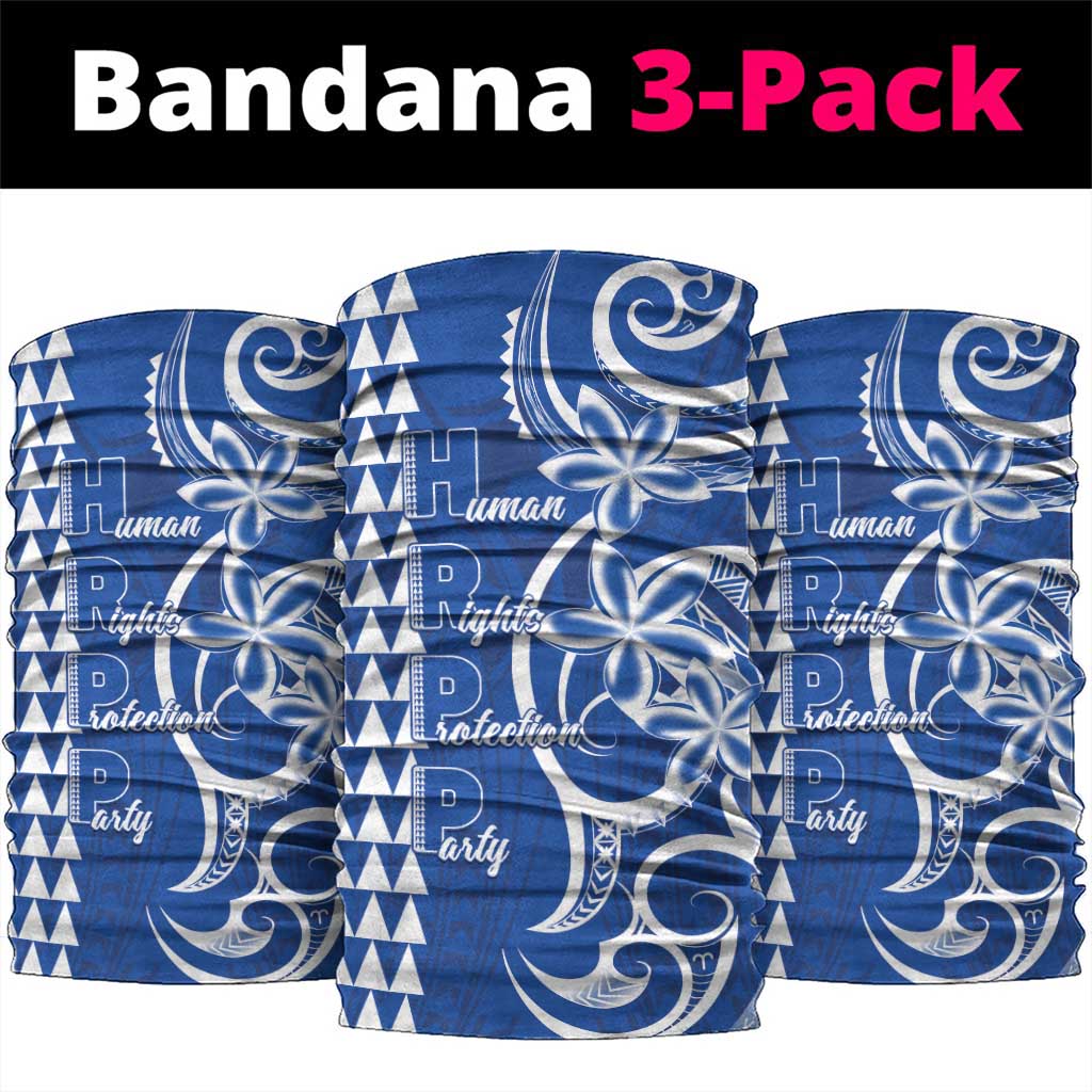 Samoa HRPP Party Neck Gaiter Polynesian Pattern - Polynesian Pride