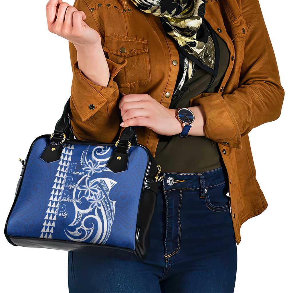 Samoa HRPP Party Shoulder Handbag Polynesian Pattern - Polynesian Pride
