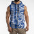 Samoa HRPP Party Sleeveless Zip Hoodie Polynesian Pattern - Polynesian Pride