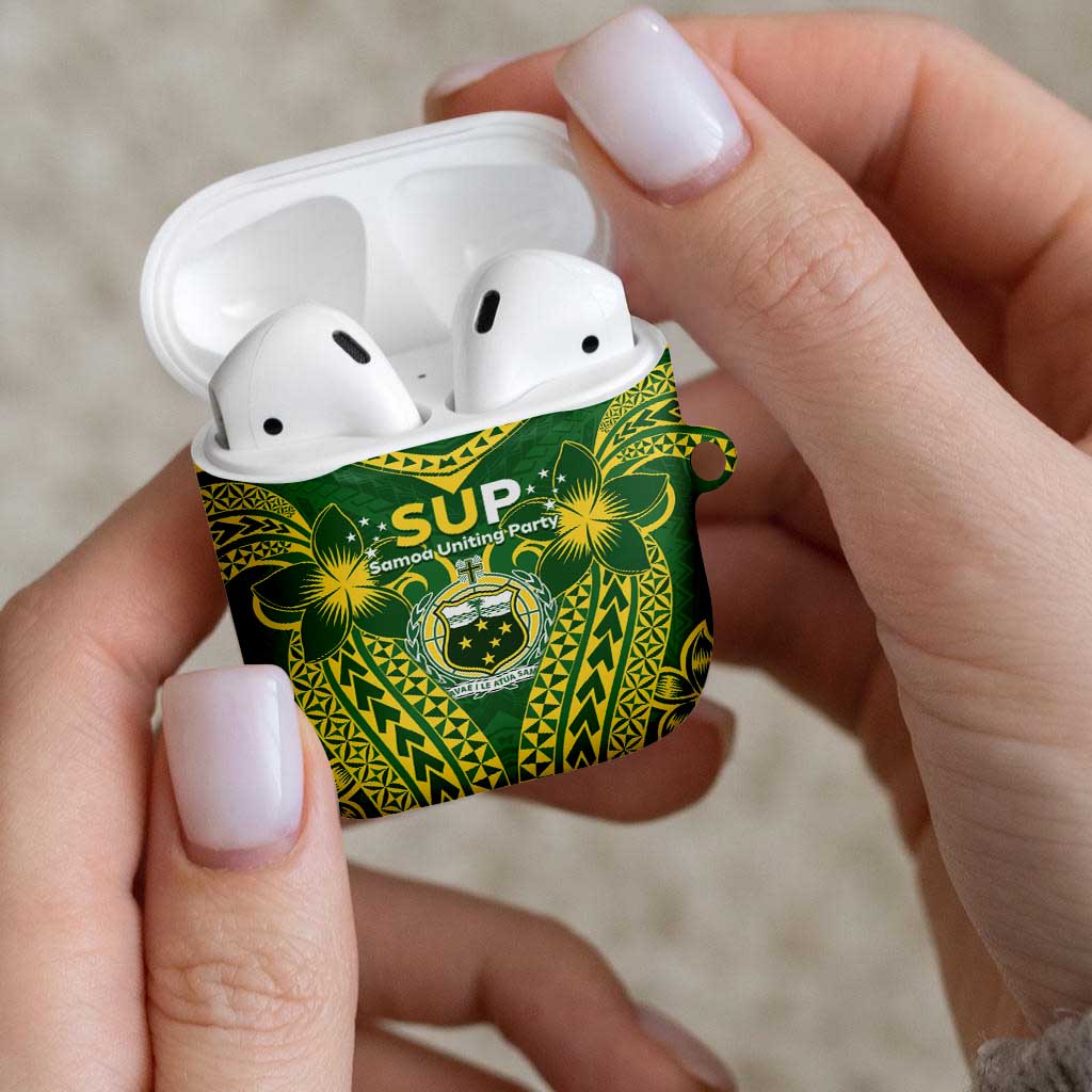 Samoa SUP AirPods Case Samoan Coat Of Arms - Polynesian Pride