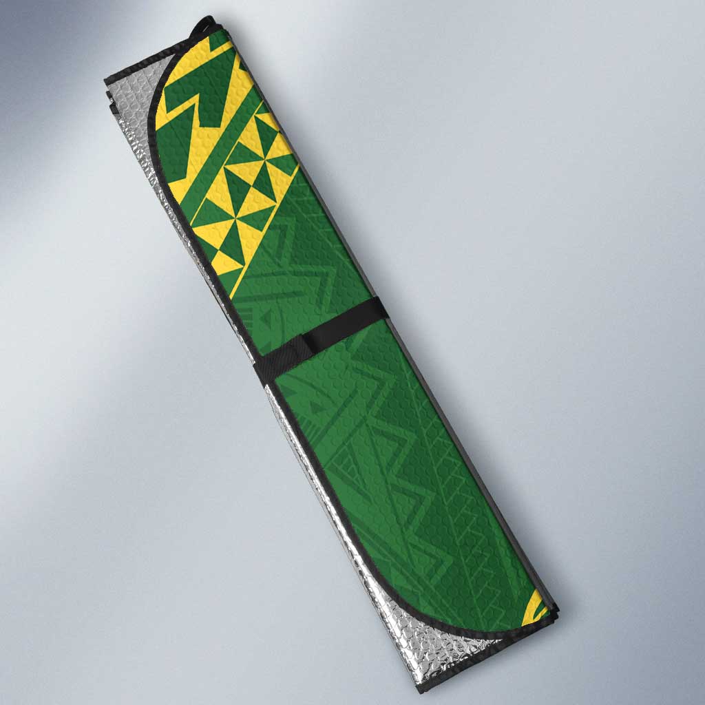 Samoa SUP Auto Sun Shade Samoan Coat Of Arms - Polynesian Pride