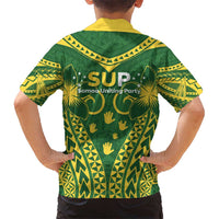 Samoa SUP Hawaiian Shirt Samoan Coat Of Arms - Polynesian Pride