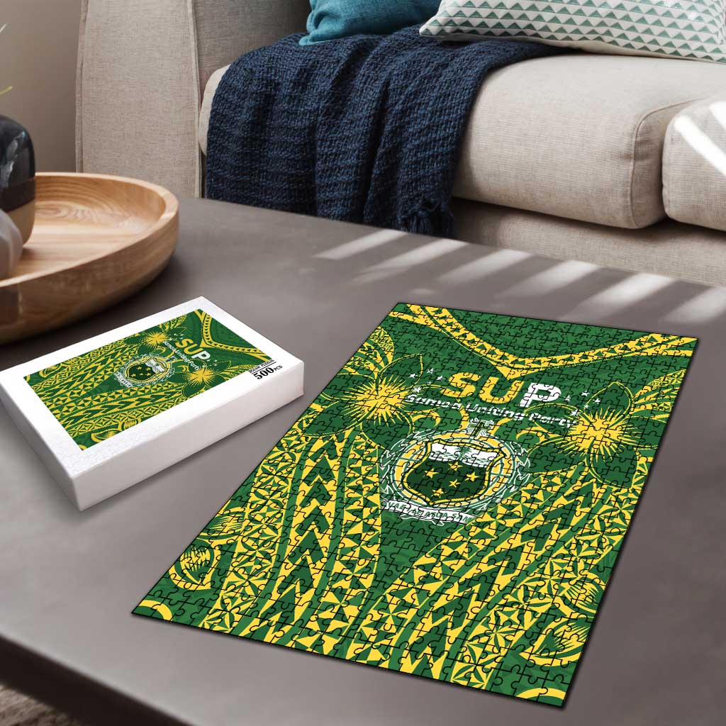 Samoa SUP Puzzle Samoan Coat Of Arms - Polynesian Pride