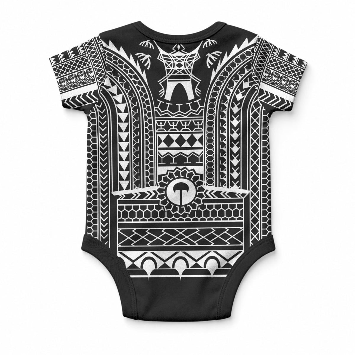 Philippines Igorot Tribal Art Tattoo Black Baby Onesie