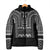 Philippines Igorot Tribal Art Tattoo Black Padded Jacket - Polynesian Pride