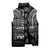 Philippines Igorot Tribal Art Tattoo Black Sleeveless Puffer Jacket - Polynesian Pride
