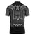 Philippines Igorot Tribal Art Tattoo Black Zipper Polo Shirt - Polynesian Pride