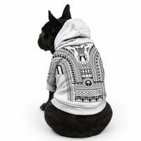 Philippines Igorot Tribal Art Tattoo White Pet Hoodie LT05 - Polynesian Pride