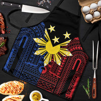Philippines Sun Star Apron Igorot Tribal Inspiration LT05 Black - Polynesian Pride