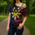 Philippines Sun Star Cross Shoulder Shirt Igorot Tribal Inspiration - Polynesian Pride