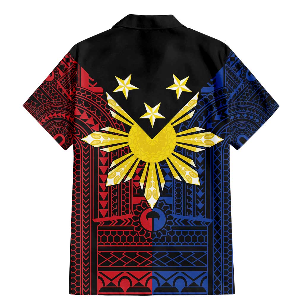 Philippines Sun Star Family Matching Mermaid Dress and Hawaiian Shirt Igorot Tribal Inspiration LT05 - Polynesian Pride