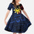 Philippines Sun Star Family Matching Puletasi and Hawaiian Shirt Igorot Tribal Inspiration - Polynesian Pride