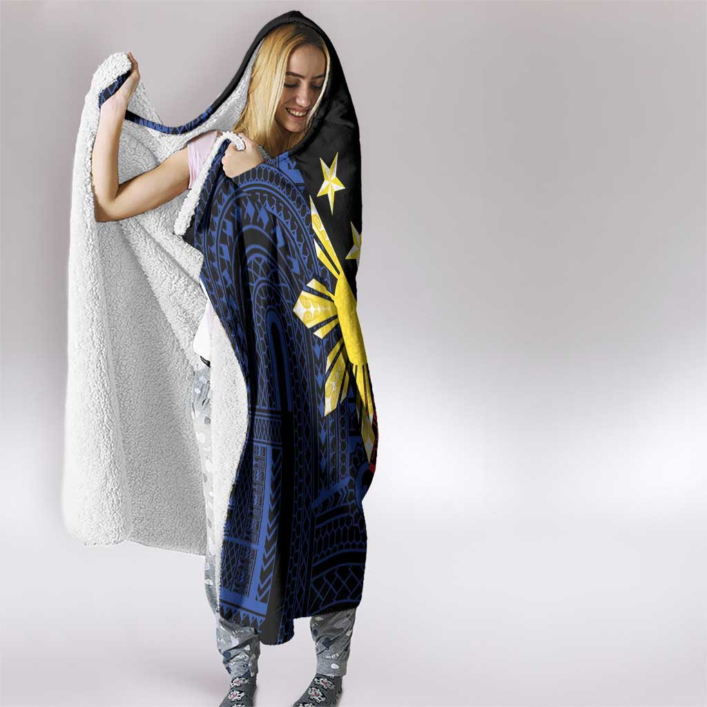 Philippines Sun Star Hooded Blanket Igorot Tribal Inspiration - Polynesian Pride