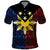 Philippines Sun Star Polo Shirt Igorot Tribal Inspiration - Polynesian Pride