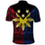 Philippines Sun Star Polo Shirt Igorot Tribal Inspiration - Polynesian Pride