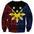 Philippines Sun Star Sweatshirt Igorot Tribal Inspiration - Polynesian Pride