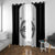 Fiji Obstacle Race 2023 Window Curtain Never Give Up LT05 With Grommets Black - Polynesian Pride