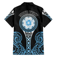 Personalized Fiji Obstacle Race 2023 Family Matching Off Shoulder Long Sleeve Dress and Hawaiian Shirt Go Champion LT05 - Polynesian Pride