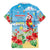 Hawaii Christmas Hawaiian Shirt Funny Macaw Parrot Tropical Vibe