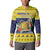 Tokelau Christmas Button Sweatshirt Tokelauan Badge Manuia Te Kilihimahi