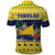 Tokelau Christmas Polo Shirt Tokelauan Badge Manuia Te Kilihimahi
