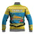 Tuvalu Christmas Baseball Jacket Coat Of Arms Manuia Te Kilisimasi