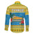 Tuvalu Christmas Family Matching Short Sleeve Bodycon Dress and Hawaiian Shirt Coat Of Arms Manuia Te Kilisimasi
