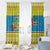 Tuvalu Christmas Window Curtain Coat Of Arms Manuia Te Kilisimasi