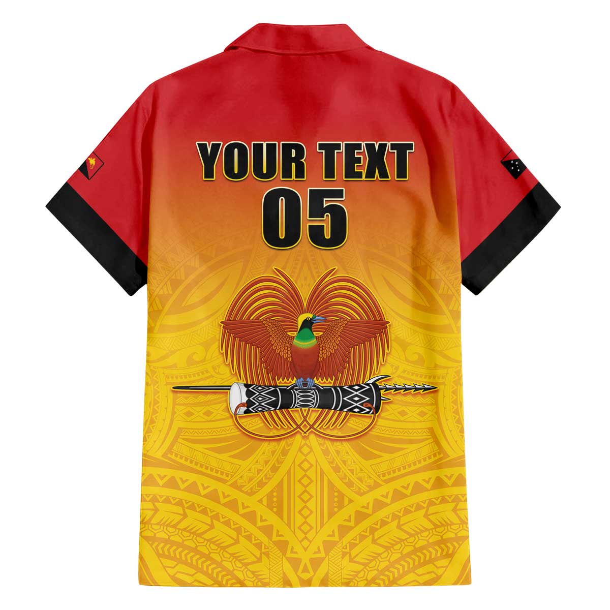 Papua New Guinea Rugby Custom Family Matching Off The Shoulder Long Sleeve Dress and Hawaiian Shirt Go Orchids Pacific Champions LT05 - Polynesian Pride