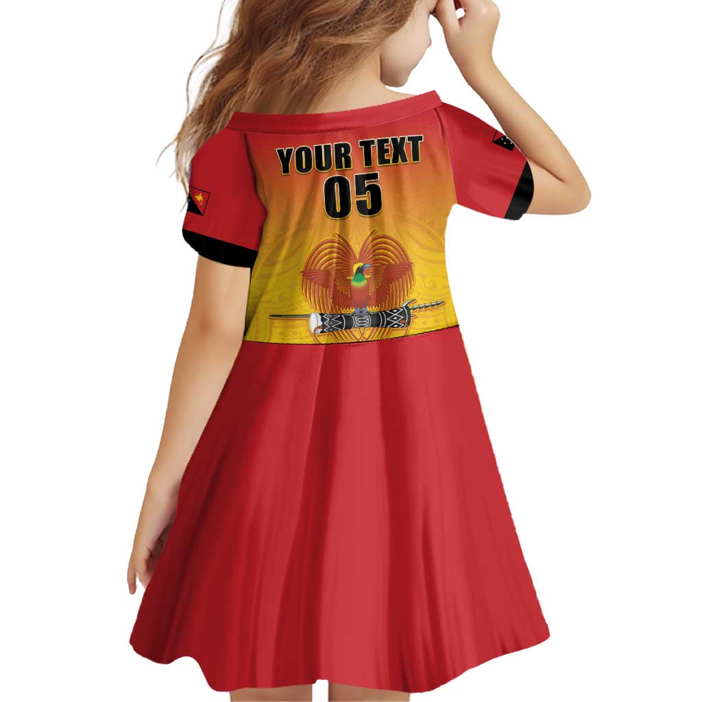 Papua New Guinea Rugby Custom Family Matching Off Shoulder Short Dress and Hawaiian Shirt Go Orchids Pacific Champions LT05 - Polynesian Pride