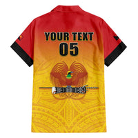 Papua New Guinea Rugby Custom Family Matching Short Sleeve Bodycon Dress and Hawaiian Shirt Go Orchids Pacific Champions LT05 - Polynesian Pride