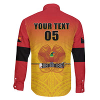 Papua New Guinea Rugby Custom Family Matching Short Sleeve Bodycon Dress and Hawaiian Shirt Go Orchids Pacific Champions LT05 - Polynesian Pride
