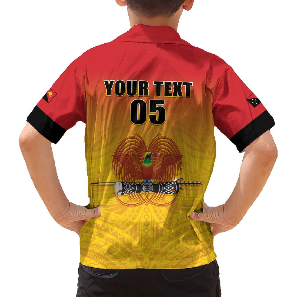 Papua New Guinea Rugby Custom Family Matching Tank Maxi Dress and Hawaiian Shirt Go Orchids Pacific Champions LT05 - Polynesian Pride