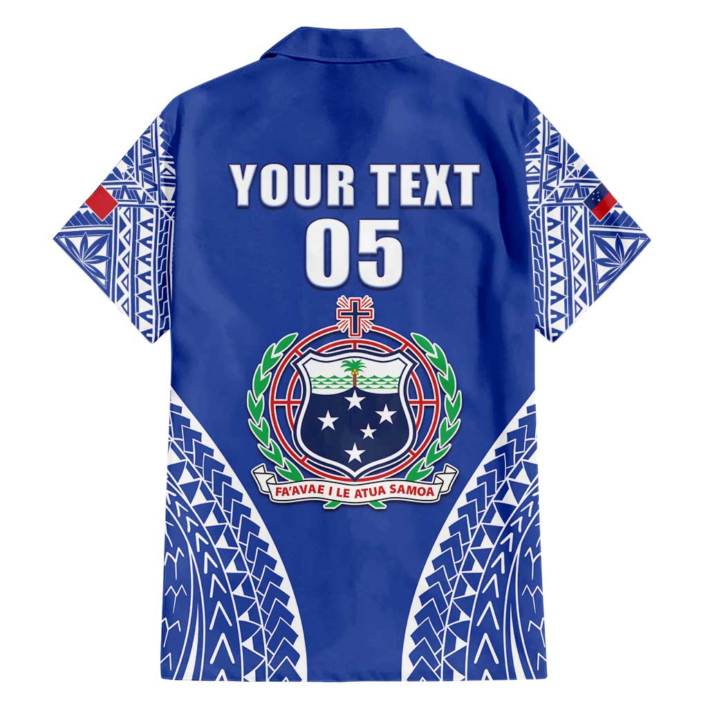 Fetu Samoa Rugby Custom Family Matching Short Sleeve Bodycon Dress and Hawaiian Shirt Go Champions
