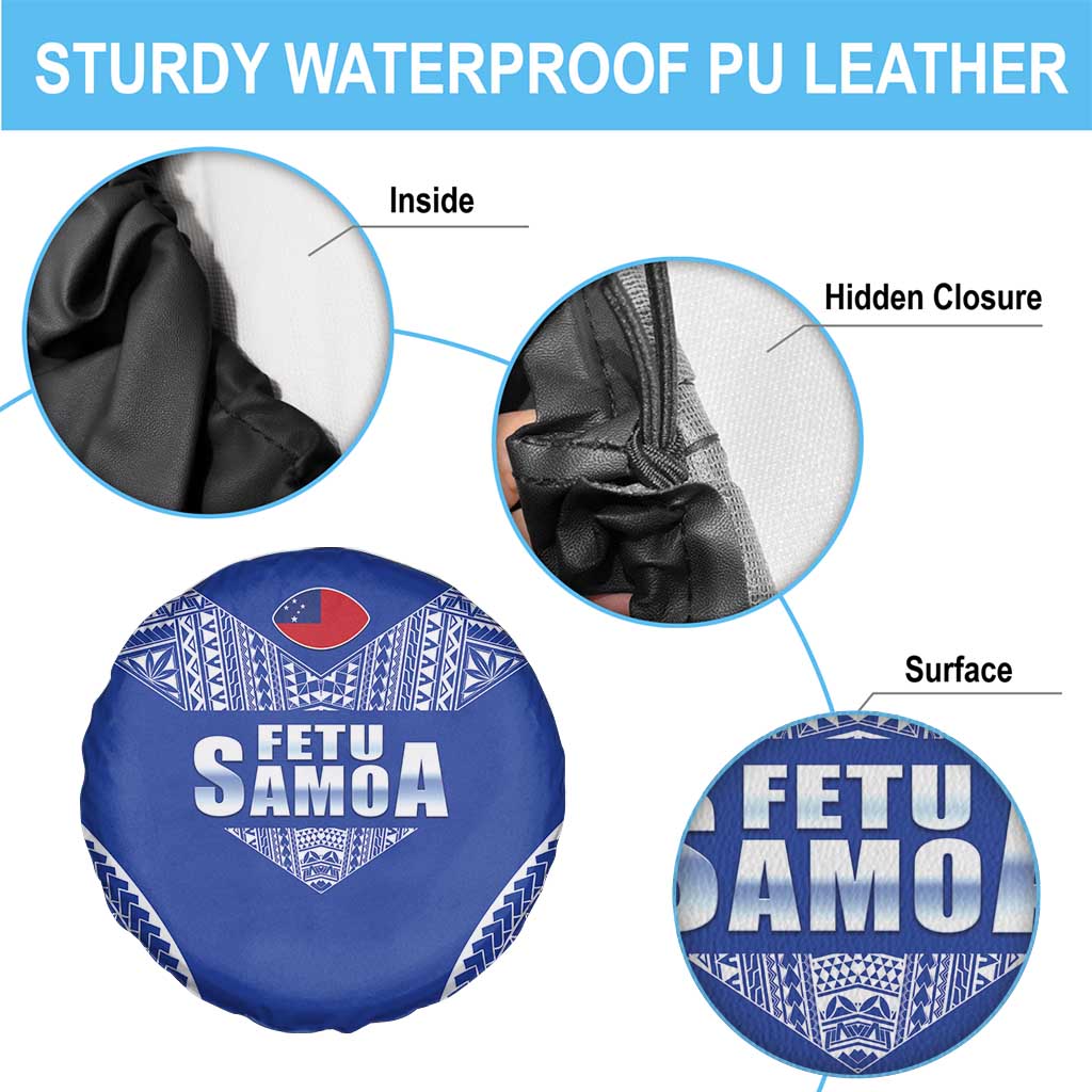 Fetu Samoa Rugby Spare Tire Cover Go Champions