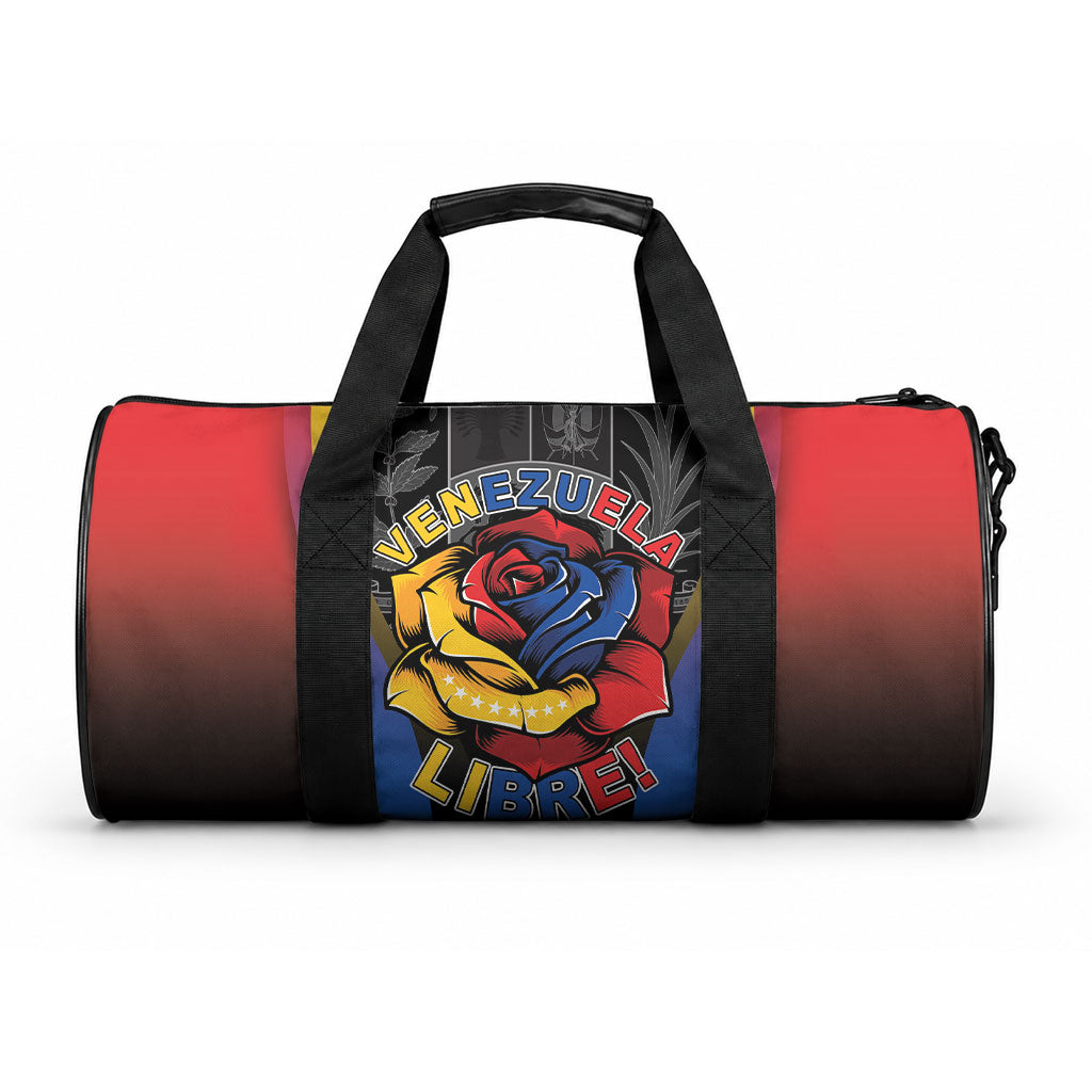 Venezuela Libre Duffle Bag Freedom And National Pride LT05 One size Black - Polynesian Pride