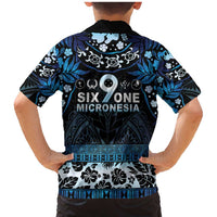 Micronesia FSM 691 Family Matching Mermaid Dress and Hawaiian Shirt Respect Culture LT05 - Polynesian Pride
