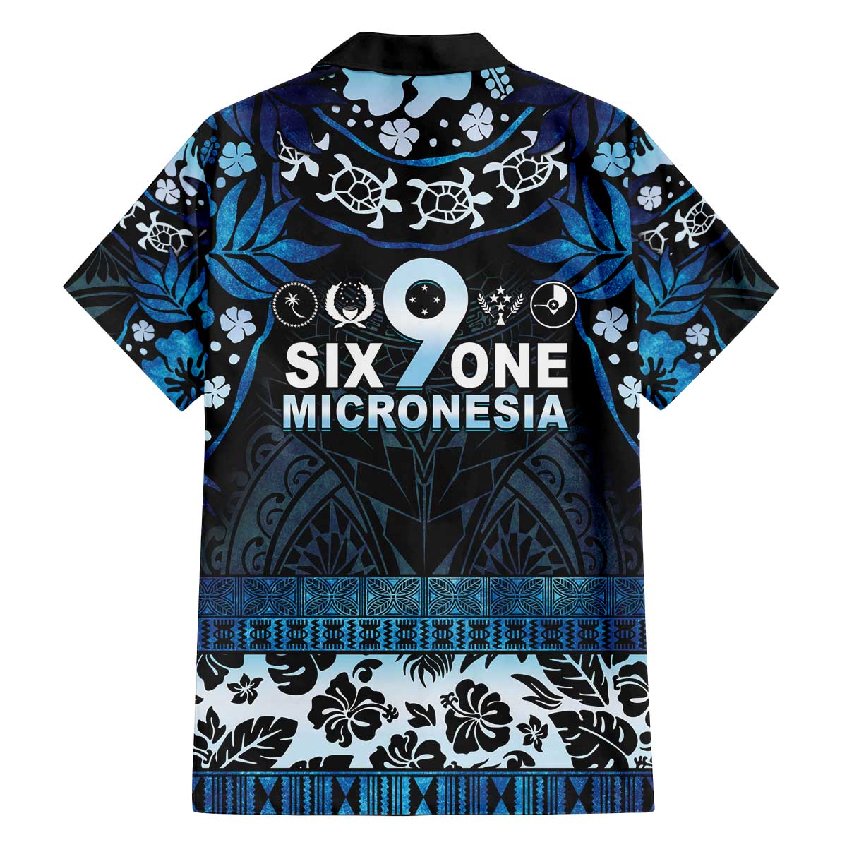 Micronesia FSM 691 Family Matching Off The Shoulder Long Sleeve Dress and Hawaiian Shirt Respect Culture LT05 - Polynesian Pride