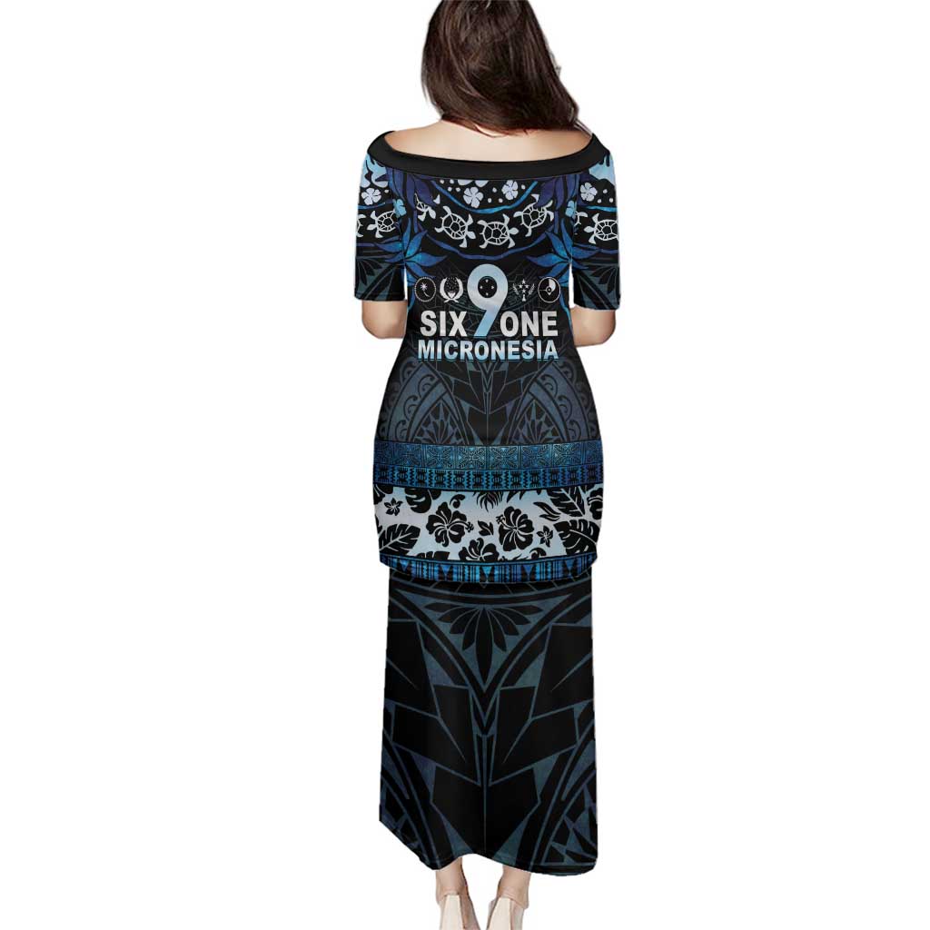 Micronesia FSM 691 Family Matching Puletasi and Hawaiian Shirt Respect Culture