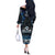 Micronesia FSM 691 Off The Shoulder Long Sleeve Dress Respect Culture