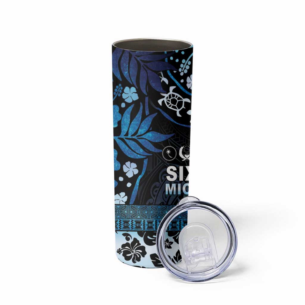 Micronesia FSM 691 Skinny Tumbler Respect Culture